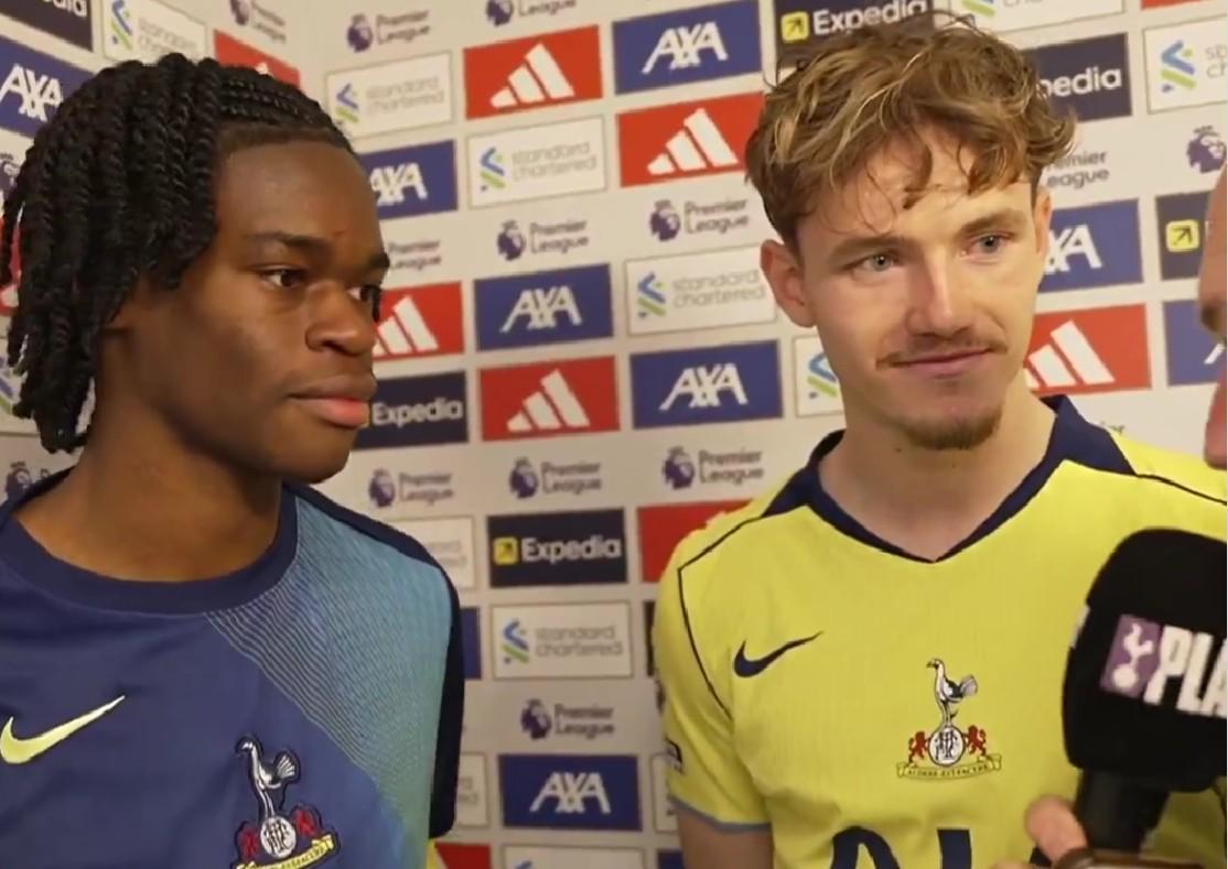 九游电脑版-热刺两名小将奥卢塞西&amp;amp;罗斯韦尔：完成英超首秀是梦想成真